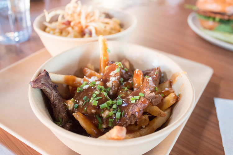 Poutine at University Towers Kitchen, the newest dining room at SDSU's food program