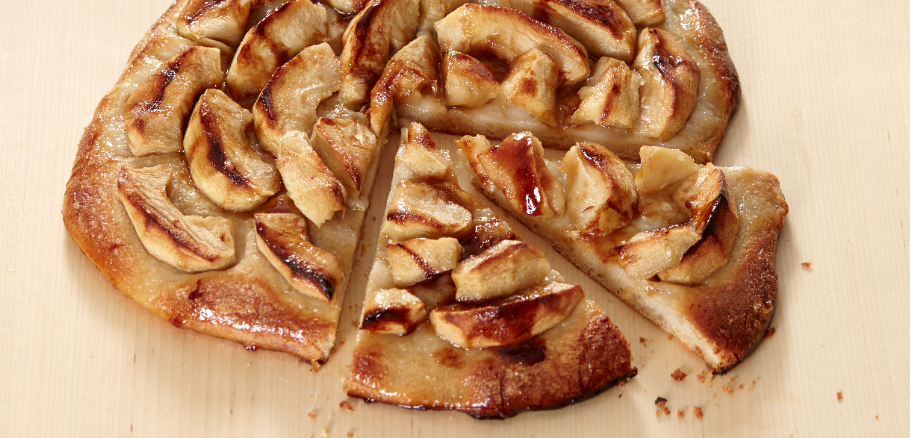 Pizza Apple Galette by Jacques Pepin
