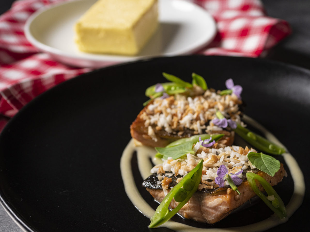 PanSeared Arctic Char with Coconut Beurre Blanc CHEFS ROLL