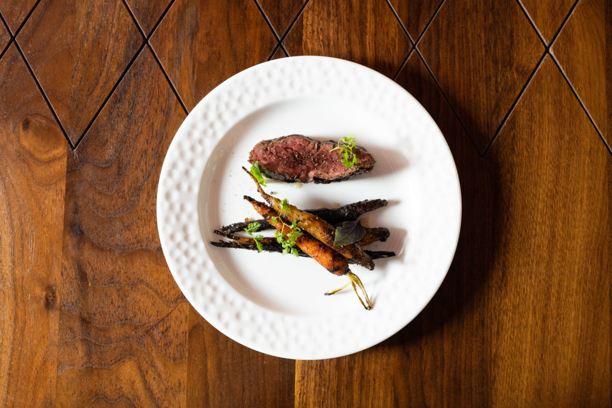 Grilled Spinalis aka Ribeye Cap with Pepper Glazed Carrots - CHEFS ROLL